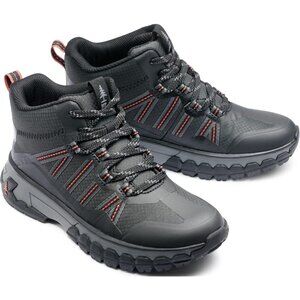 Women's Bass Outdoor Vibram Peak Seamless Hiker Mid Size 7 Asphalt